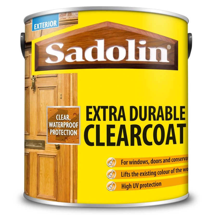 SADOLIN EXTRA DURABLE CLEARCOAT - CLEAR GLOSS VARNISH